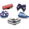 Zestaw 5 przypinek Jibbitz „Cheer”