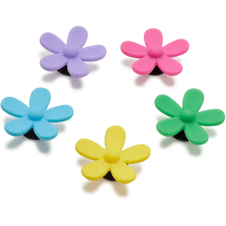 Zestaw 5 przypinek Jibbitz „Flower Power” Zestaw 5 przypinek Jibbitz „Flower Power”