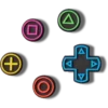 Zestaw 5 przypinek Jibbitz „Game Controller” Zestaw 5 przypinek Jibbitz „Game Controller”