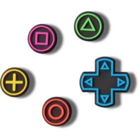 Zestaw 5 przypinek Jibbitz „Game Controller”