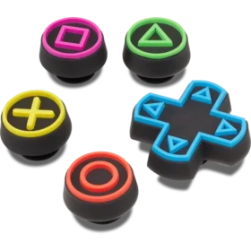 Zestaw 5 przypinek Jibbitz „Game Controller”