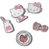 Zestaw 5 przypinek Jibbitz™ Hello Kitty Elevated Zestaw 5 przypinek Jibbitz™ Hello Kitty Elevated