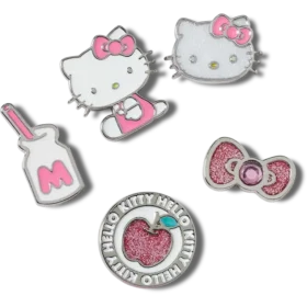 Zestaw 5 przypinek Jibbitz™ Hello Kitty Elevated