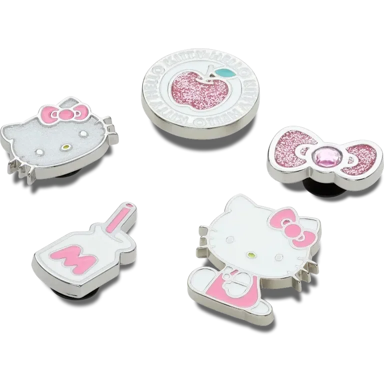 Zestaw 5 przypinek Jibbitz™ Hello Kitty Elevated Zestaw 5 przypinek Jibbitz™ Hello Kitty Elevated