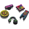 Zestaw 5 przypinek Jibbitz „Level up Gamer” Zestaw 5 przypinek Jibbitz „Level up Gamer”
