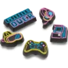 Zestaw 5 przypinek Jibbitz™ „Lights up Neon Gamer” Zestaw 5 przypinek Jibbitz™ „Lights up Neon Gamer”