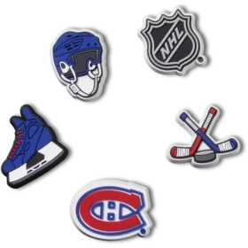 Zestaw 5 przypinek Jibbitz™ NHL® Montreal Canadiens®