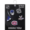 Zestaw 5 przypinek Jibbitz™ NHL® Montreal Canadiens® Zestaw 5 przypinek Jibbitz™ NHL® Montreal Canadiens®