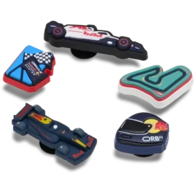 Zestaw 5 przypinek Jibbitz™ Oracle Red Bull Racing do butów Crocs