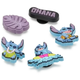 Zestaw 5 przypinek Jibbitz „Stitch Tropical”