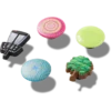 Zestaw 5 przypinek Jibbitz™ z motywem Disc Golf Zestaw 5 przypinek Jibbitz™ z motywem Disc Golf