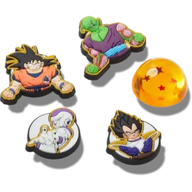 Zestaw 5 przypinek Jibbitz™ z motywem Dragon Ball Z