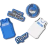 Zestaw 5 przypinek Jibbitz™ z motywem drużyny NBA Dallas Mavericks Zestaw 5 przypinek Jibbitz™ z motywem drużyny NBA Dallas Mavericks