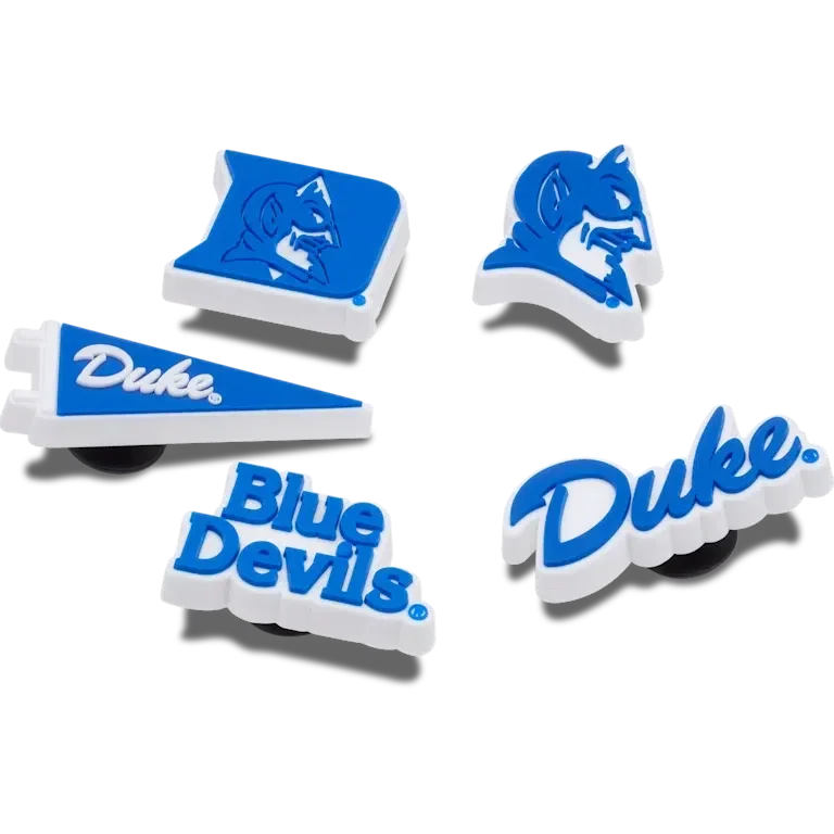 Zestaw 5 przypinek Jibbitz z motywem Duke Zestaw 5 przypinek Jibbitz z motywem Duke