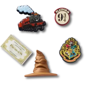 Zestaw 5 przypinek Jibbitz™ z motywem Harry’ego Pottera