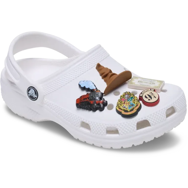 Zestaw 5 przypinek Jibbitz™ z motywem Harry’ego Pottera Zestaw 5 przypinek Jibbitz™ z motywem Harry’ego Pottera
