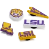 Zestaw 5 przypinek Jibbitz™ z motywem LSU Zestaw 5 przypinek Jibbitz™ z motywem LSU