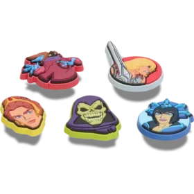 Zestaw 5 przypinek Jibbitz™ z motywem Masters Universe