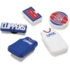 Zestaw 5 przypinek Jibbitz™ z motywem NBA Los Angeles Clippers Zestaw 5 przypinek Jibbitz™ z motywem NBA Los Angeles Clippers