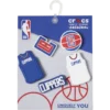 Zestaw 5 przypinek Jibbitz™ z motywem NBA Los Angeles Clippers Zestaw 5 przypinek Jibbitz™ z motywem NBA Los Angeles Clippers