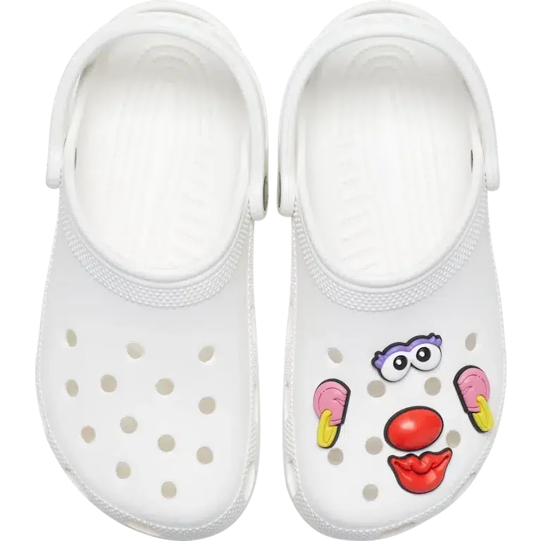 Zestaw 5 przypinek Jibbitz™ z motywem Pani Ziemniakowej Zestaw 5 przypinek Jibbitz™ z motywem Pani Ziemniakowej