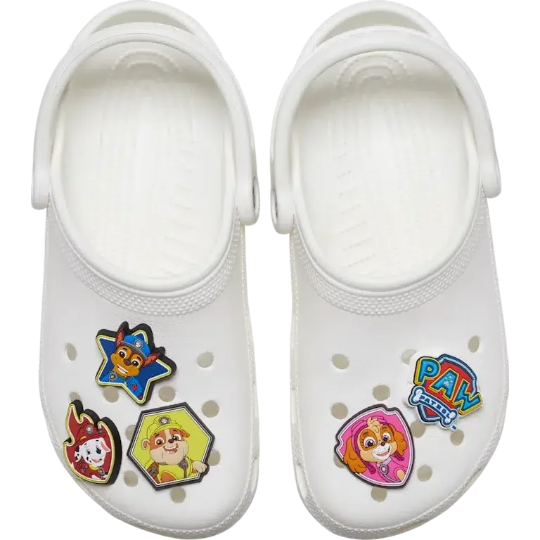 Zestaw 5 przypinek Jibbitz z motywem „Paw Patrol” Zestaw 5 przypinek Jibbitz z motywem „Paw Patrol”