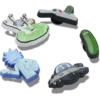 Zestaw 5 przypinek Jibbitz z motywem Rick and Morty Zestaw 5 przypinek Jibbitz z motywem Rick and Morty