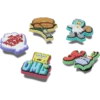 Zestaw 5 przypinek Jibbitz z motywem SpongeBoba