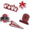 Zestaw 5 przypinek Jibbitz™ z motywem Uniwersytetu Stanowego w Ohio Zestaw 5 przypinek Jibbitz™ z motywem Uniwersytetu Stanowego w Ohio