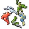 Zestaw 5 przypinek Jibbitz™ z postaciami złoczyńców z Avengers Zestaw 5 przypinek Jibbitz™ z postaciami złoczyńców z Avengers
