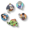 Zestaw 5 sztuk przypinek Jibbitz™ z motywem Dragon Ball Z Zestaw 5 sztuk przypinek Jibbitz™ z motywem Dragon Ball Z