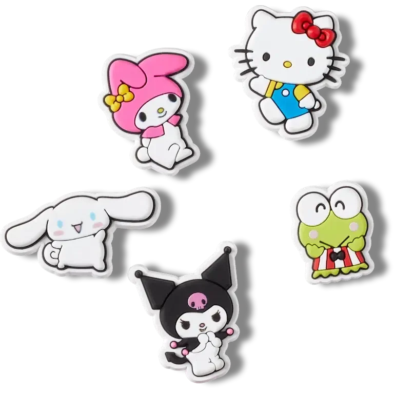 Zestaw 5 zawieszek Hello Kitty® i przyjaciół Zestaw 5 zawieszek Hello Kitty® i przyjaciół