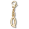 Złota zawieszka z literą „Q” z serii Przypinki Jibbitz™